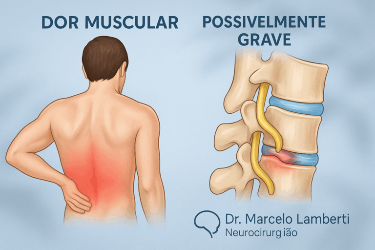 Dor nas Costas: Quando é Algo Simples e Quando Pode Ser Grave?